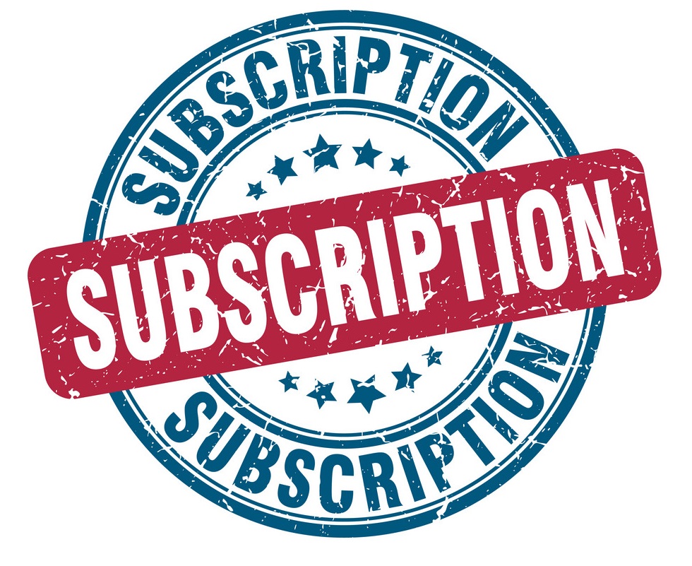 subscription stamp. subscription round grunge sign. subscription